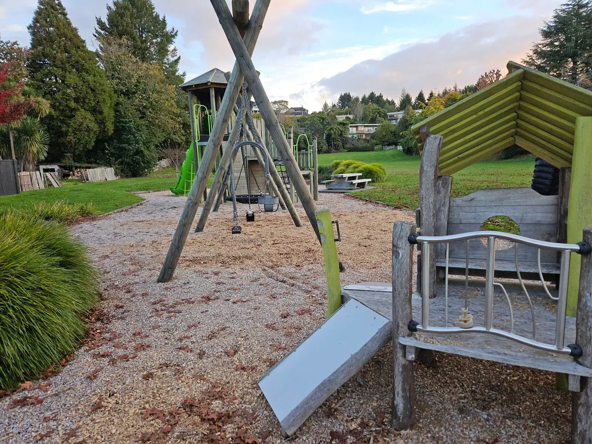 Raniera Place Reserve playground, Rotorua